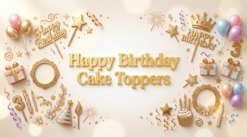 Birthday Toppers