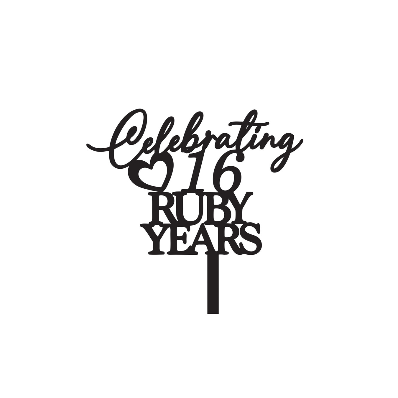 16 Ruby years
