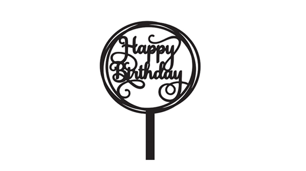 Cursive Text inside Tri-cirlces