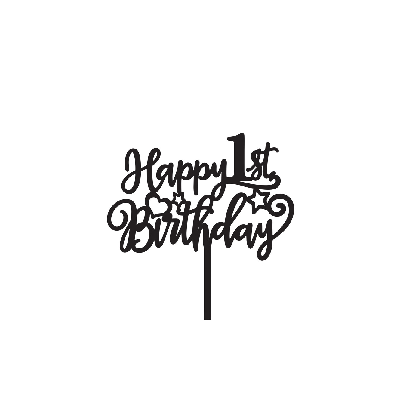 Happy 1st Birthday (Kumar NGL)