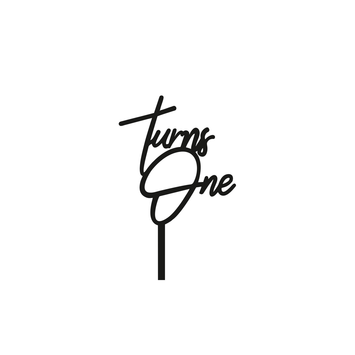 Turns one